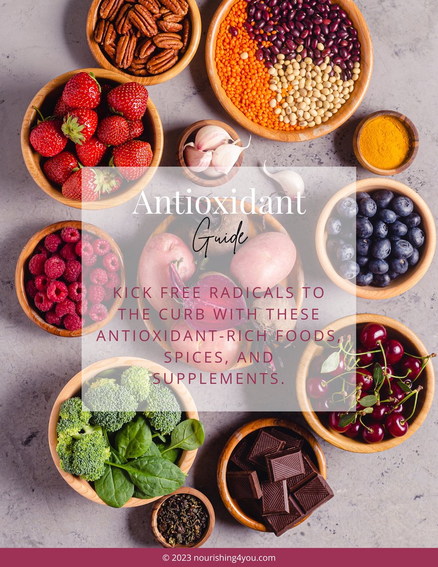 Free Antioxidant Guide cover