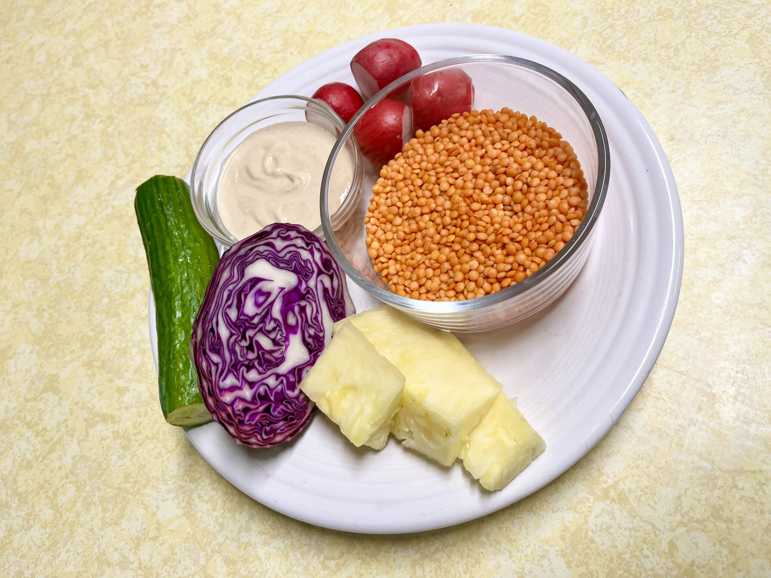 Nourishing Naturally: Rainbow Lentil Bowl