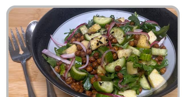 Cucumber-Pineapple Crunch Salad