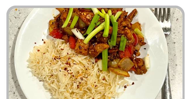 Sriracha Chicken, Kung Pao Style