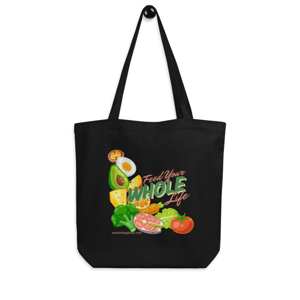 Feed Your Whole Life Tote Bag, Balanced Plate