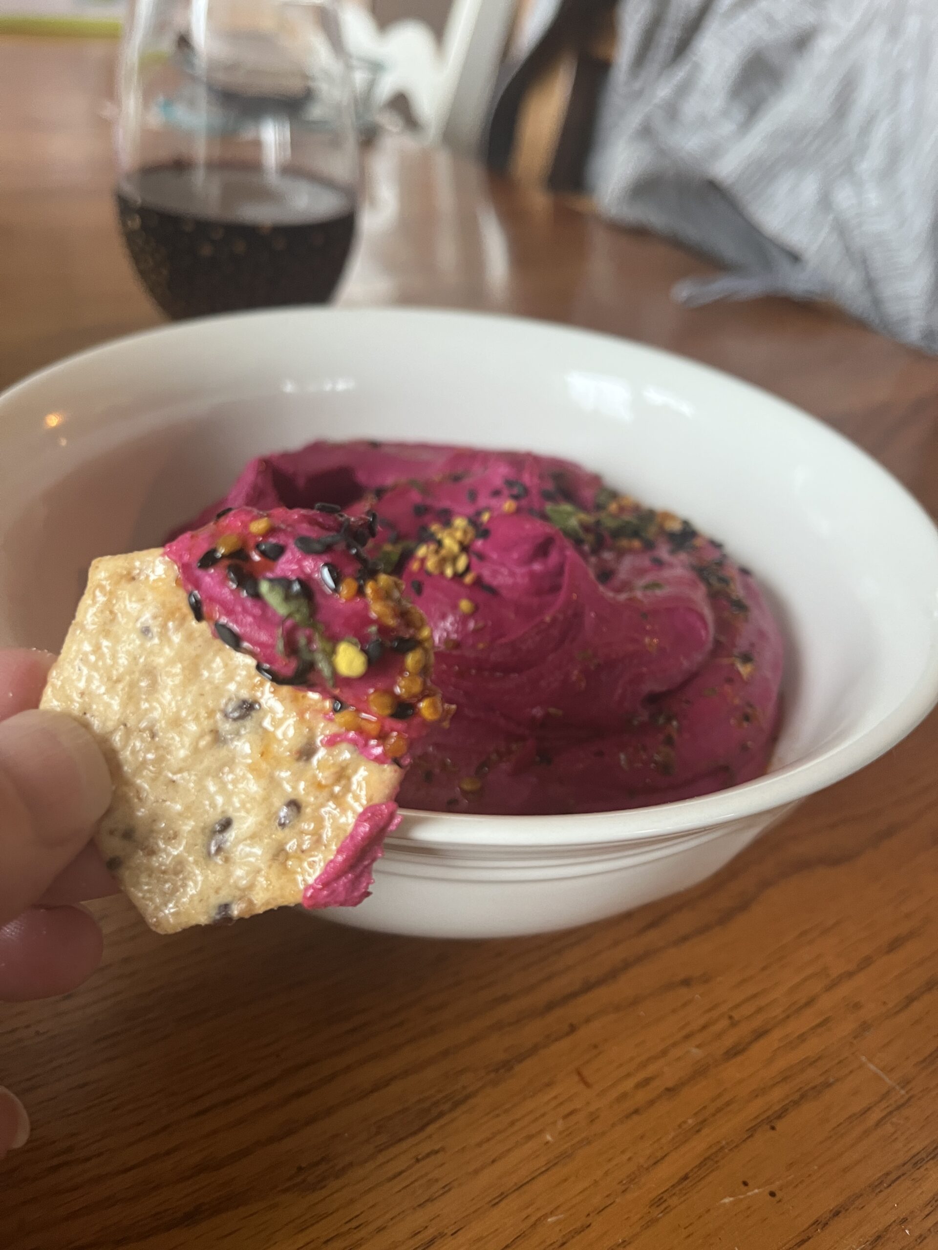 Nourishing Naturally: Roasted Beet Hummus